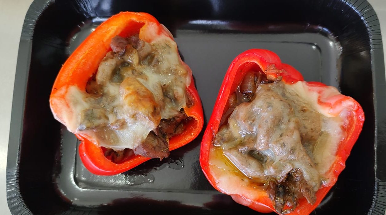 Philly Cheesesteak Stuffed Peppers