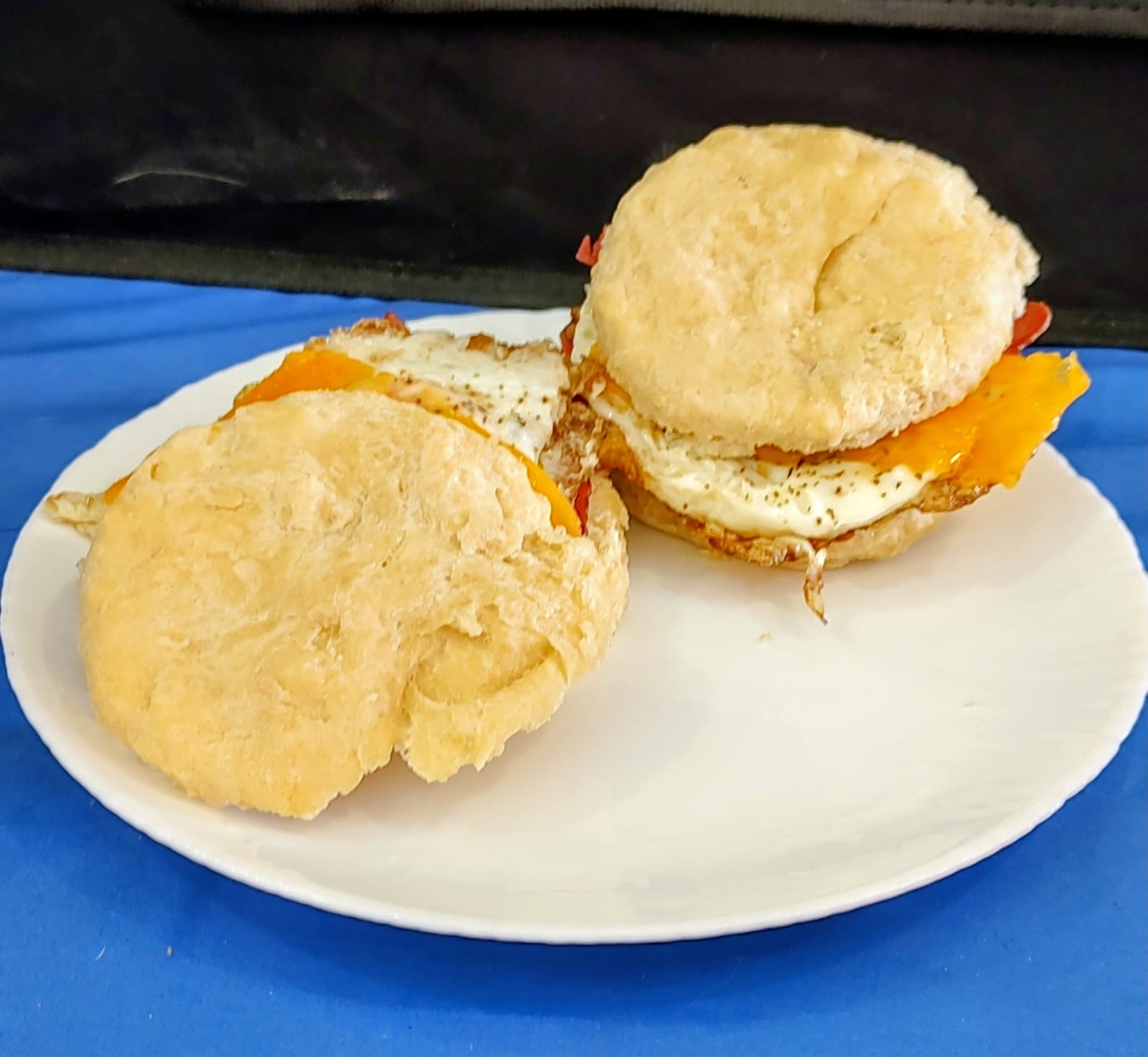 Turkey Bacon, Egg & Cheese Buttermilk Biscuit