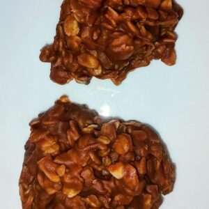 No-Bake Chocolate Peanut Butter Oat Cookies